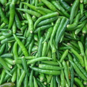 Peppers, Green Chili Peppers
